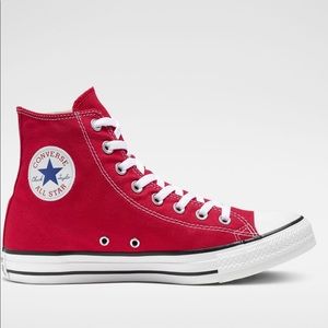 Converse Red All Star High Top UNISEX